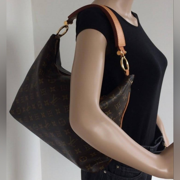 💕Authentic Louis Vuitton Hobo Bag SULLY PM Monogram "Very Rare & Discontinued" - Picture 16 of 16